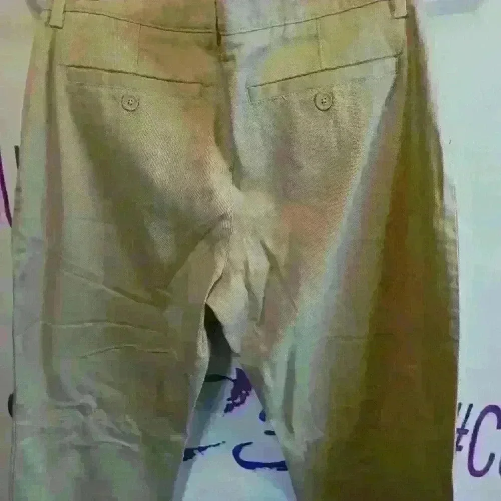 Gap kids size 18 regular khaki pants with pink waistband new w tags size 18